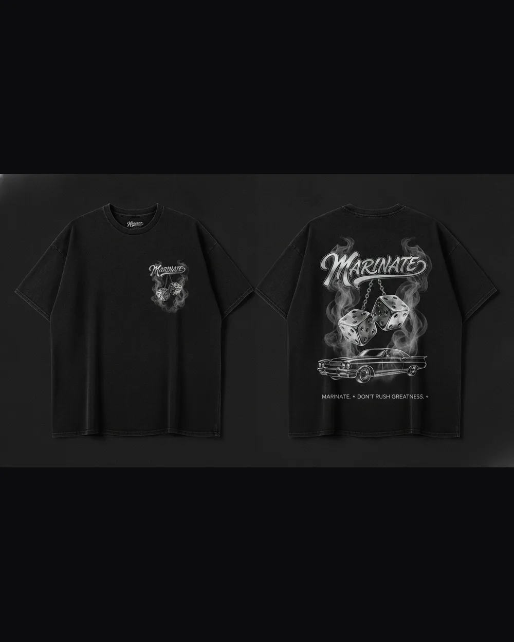 Marinate, Washed Black