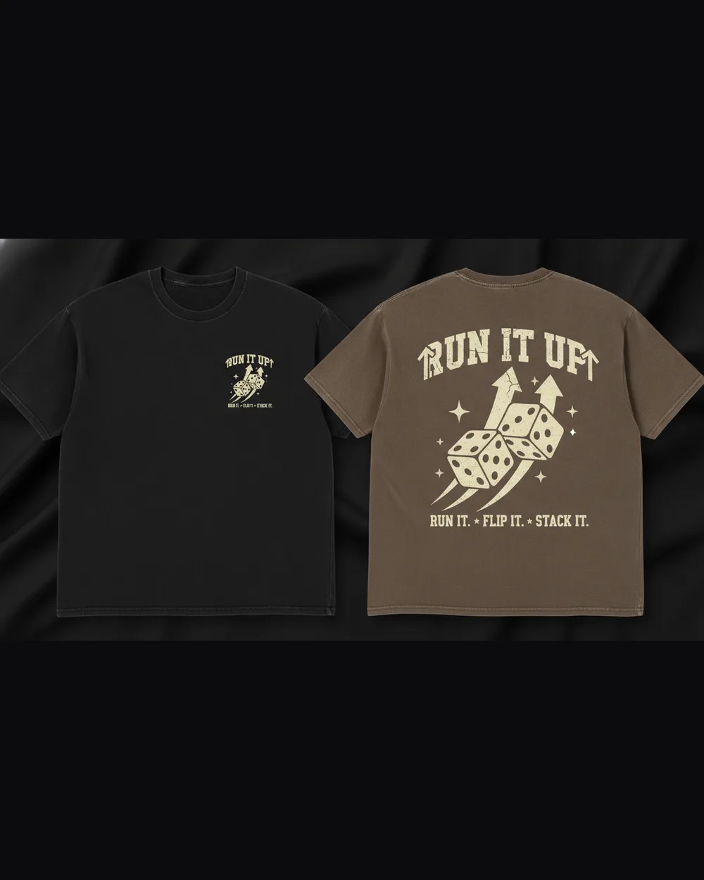 Run It Up, Washed Black
