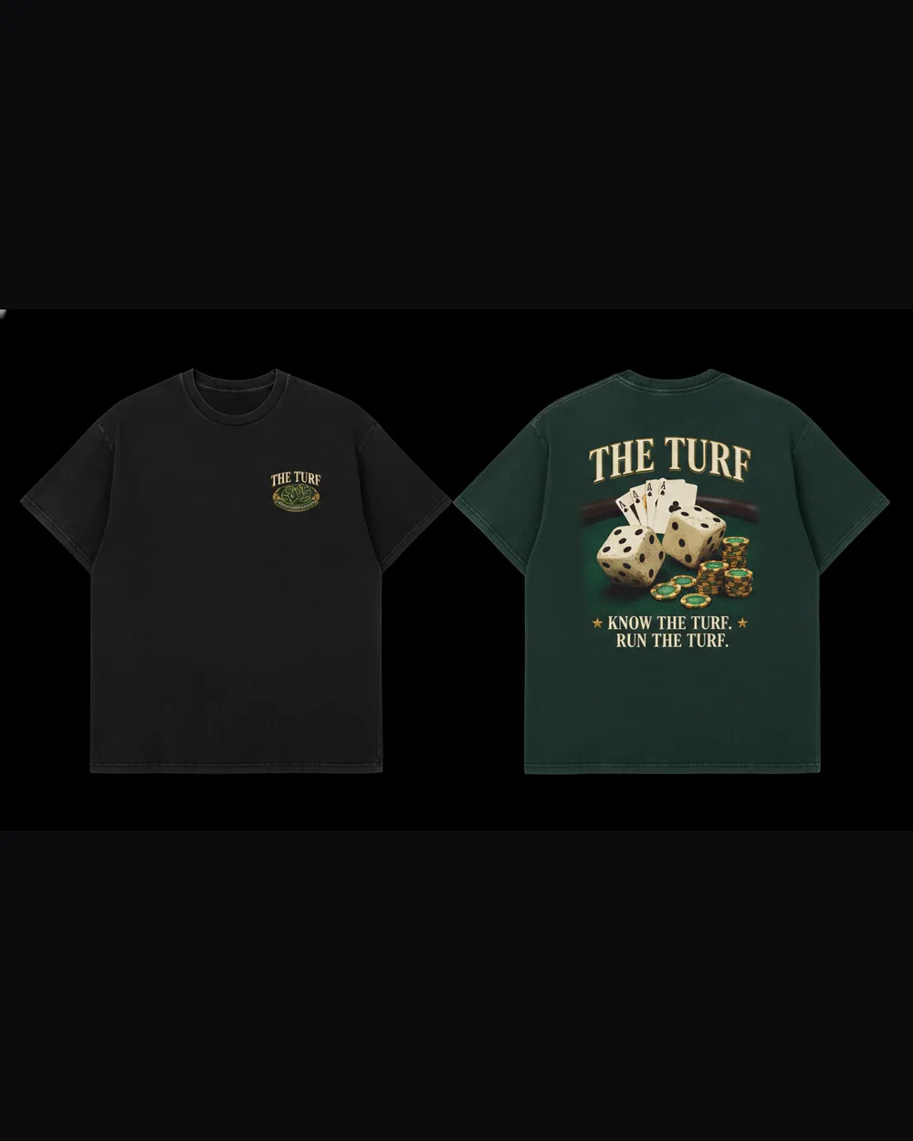 The Turf, Washed Black