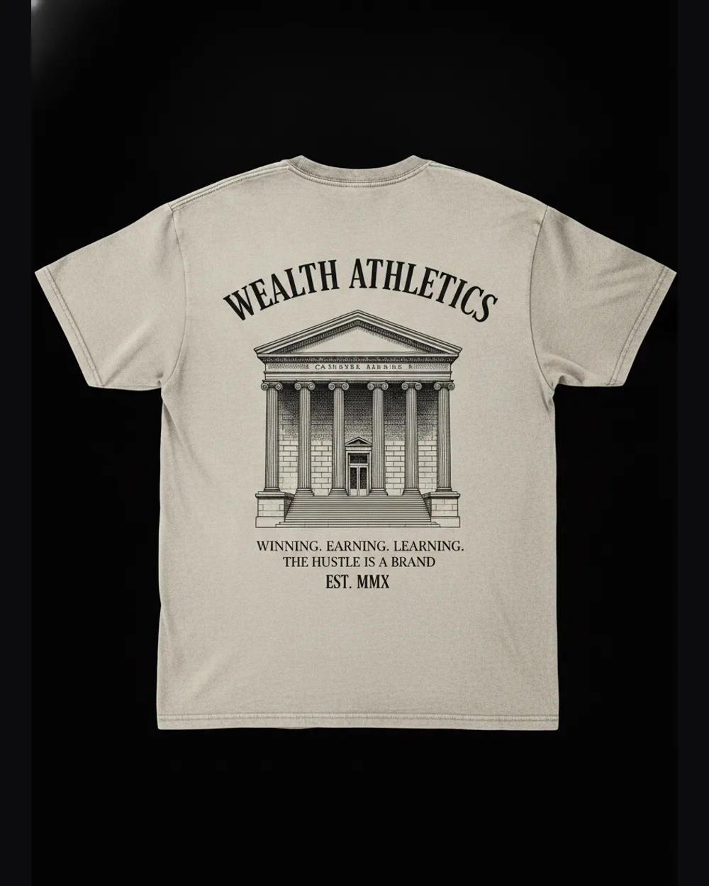 Athletics — Bank Mono, Washed Black